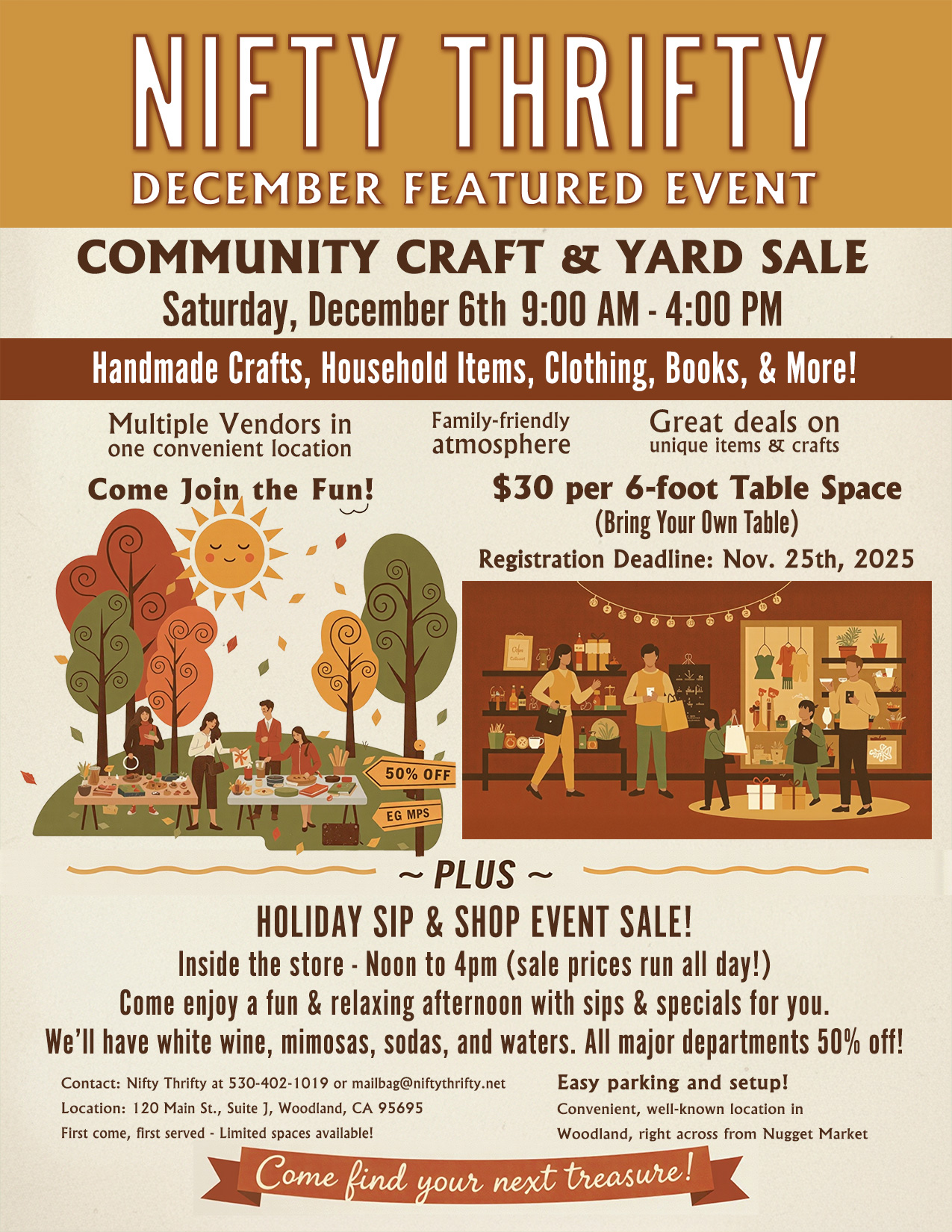 Community Yard & Craft Sale